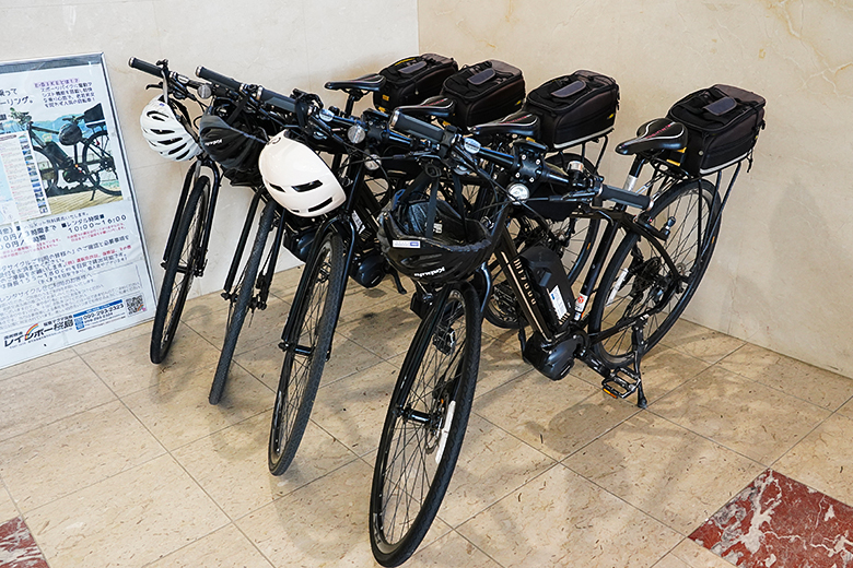 レインボー桜島のレンタサイクル