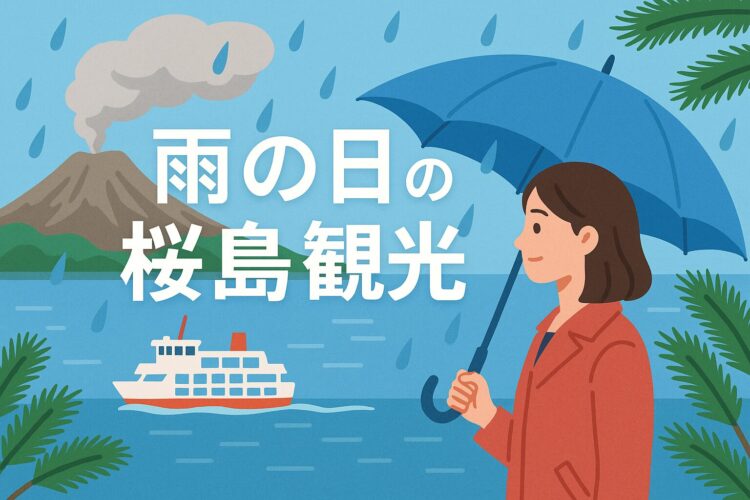 雨の日でも鹿児島を満喫！桜島で楽しむ観光＆体験スポット🌋