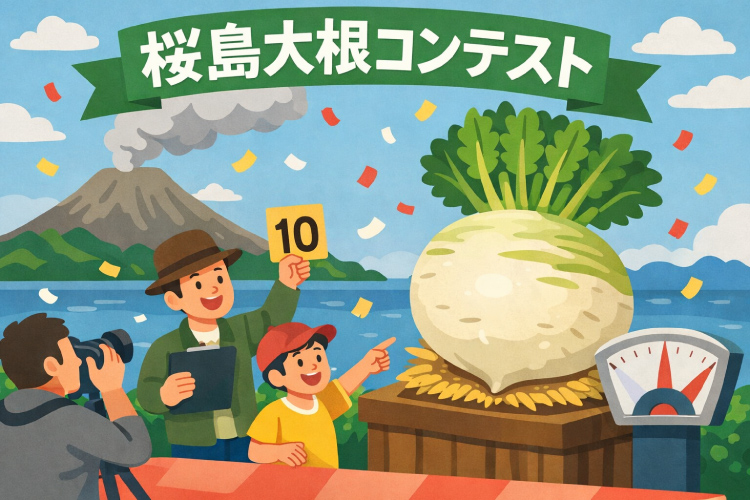 1月31日（土）火の島めぐみ館 感謝祭2026・世界一桜島大根コンテスト開催